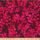 Bali Batik-Leaves Strawberry Daquiri W2585-208