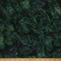 Bali Batik - Vineyard Harvest-Xray Leaves Mallard  X2650-272
