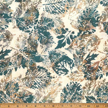 Bali Batik - Vineyard Harvest-Xray Leaves Seaside  X2650-484