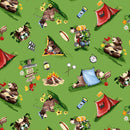 Barron Goes Camping-Campground Grass Green SB20454-850