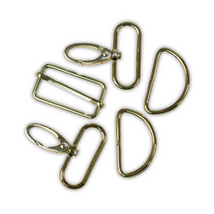 Basic Bag Hardware Set 1 1/2"- Gold