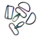 Basic Bag Hardware Set 1 1/2"- Rainbow