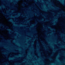 Batik Bali Watercolors 1895-128-Midnight