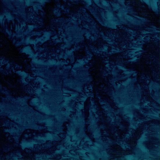 Batik Bali Watercolors 1895-128-Midnight