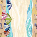 Beach Day-Beach Scenic Decorative Stripe Sand 2600-32058-E