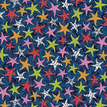 Beach Day-Starfish Navy 2600-32063-N