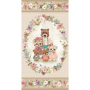 Bear Family Portraits-Bear Family Vignettes 24" Panel DDC12291-TANX-D