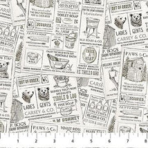 Bear Necessities-Bear News Cream 28624-11