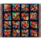 Bedazzled-36" Fractal Block Patches Black 2600-31121-J