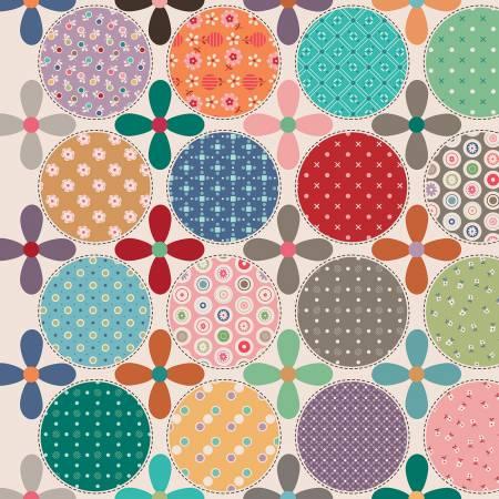 Bee Dots 57/58in Home Decor Daisy Dots Multi HD14184R-MULTI