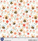 Bee My Baby-Bees Among Flowers BMBA-6386-W