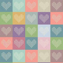 Belle & Boo-Cross Stitch Heart Multi DDC12792-MULT-D