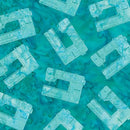 Bernina Bali Effects-Sew Bernina Turquoise 1669984B