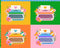 Best Day Ever - 36" Typewriter Panel Multi RS0102-11