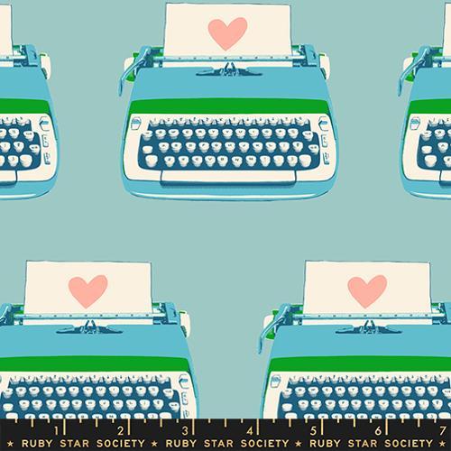 Best Day Ever - Typewriters Turquoise RS0104-15