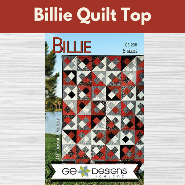 Billie Quilt Top**  Tues 10/15, 10/22, 10/29 1:00pm-4:00pm