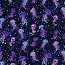Bioluminescent Jellyfish-Midnight SEA-CD2852-MIDNIGHT