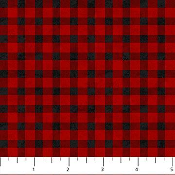 Beary Merry Christmas-BuffaloCheck Red/Black 27065-24