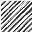 Quirky Bias Stripe-White/Black 692-452