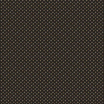Black Sheep Cottons-Flowers In A Row Black R171936D