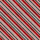Poinsettia Radiance-Diagonal Stripe Red/Black W110-011-307