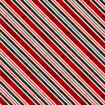 Poinsettia Radiance-Diagonal Stripe Red/Black W110-011-307