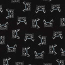 Cubic Kitties-Black CX8038-BLAC-D