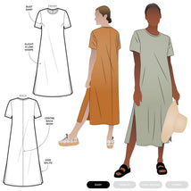 Blanche Knit Dress Pattern Size 4-16