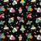 Blast Off! Glow In The Dark-Aliens Black Y4387-3