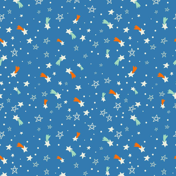 Blast Off! Glow In The Dark-Stars Blue Y4390-90