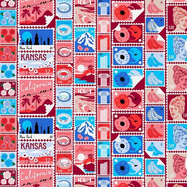 Return To Sender-Stamp Sheet Red/Blue 12025612