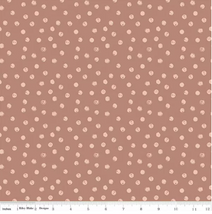 Blush 'N Butterscotch-Dots Dusty Rose C15593-DUSTYROSE