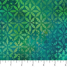 Boho Blooms-Petal Grid Green DP27784-76