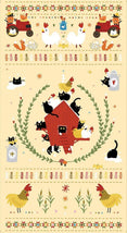 Bok Bok Meow-24" Panel Lemon PSTELLA-DLW3697-LEMON