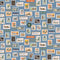 Bon Voyage-Postage Stamps BlueMetallic RP802-BL3M