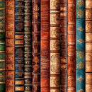 Book Club-Book Spine Stripe Multi 32256-X