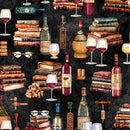 Book Club-Wine & Books Black 32258-J