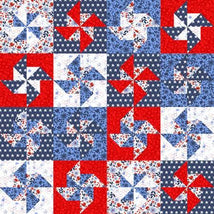Boom Chicka Boom-Patriotic Pinwheel Multi 24165-MLT