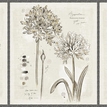 Botanical Sketchbook-36" Panel Multi W115-014-020