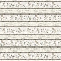 Botanical Sketchbook-Border Stripe Multi W115-015-077