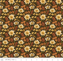 Bountiful-Floral Mocha C17861-MOCHA