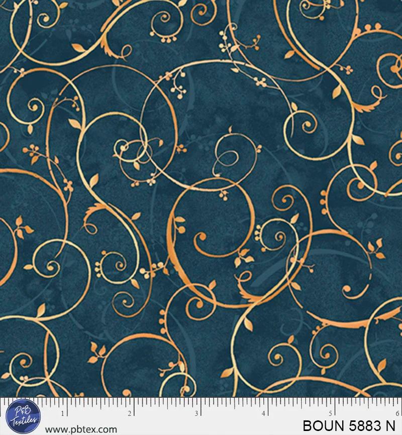 Bountiful-Golden Scroll 5883-N