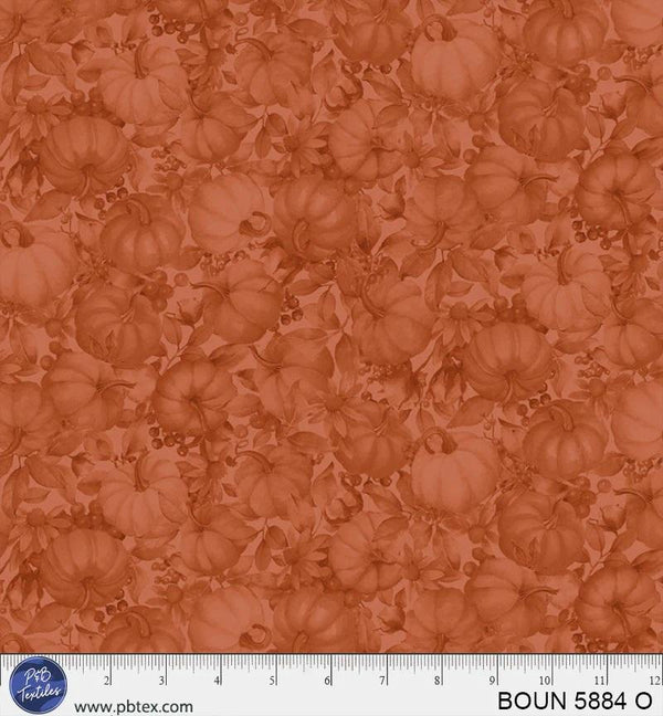 Bountiful-Tonal Pumpkins 5884-O