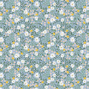 Bramble-Daisy Fields Blue Metallic RP905-BL2M