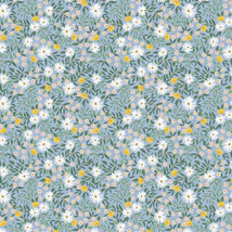 Bramble-Daisy Fields Blue Metallic RP905-BL2M