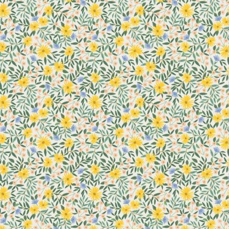 Bramble-Daisy Fields Cream Metallic RP905-CR1M