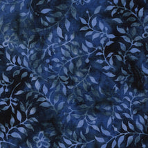 Butterfly & Leaves-Blue Denim 112508565