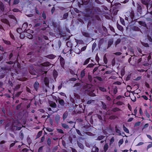 Butterfly & Leaves-Multi Purple Magenta 112508895