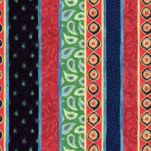 Calico Red Stripe 60080-A62028