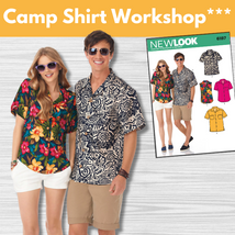 Camp Shirt Workshop*** Wed-Fri 06/25-06/27 1:00pm-5:00pm